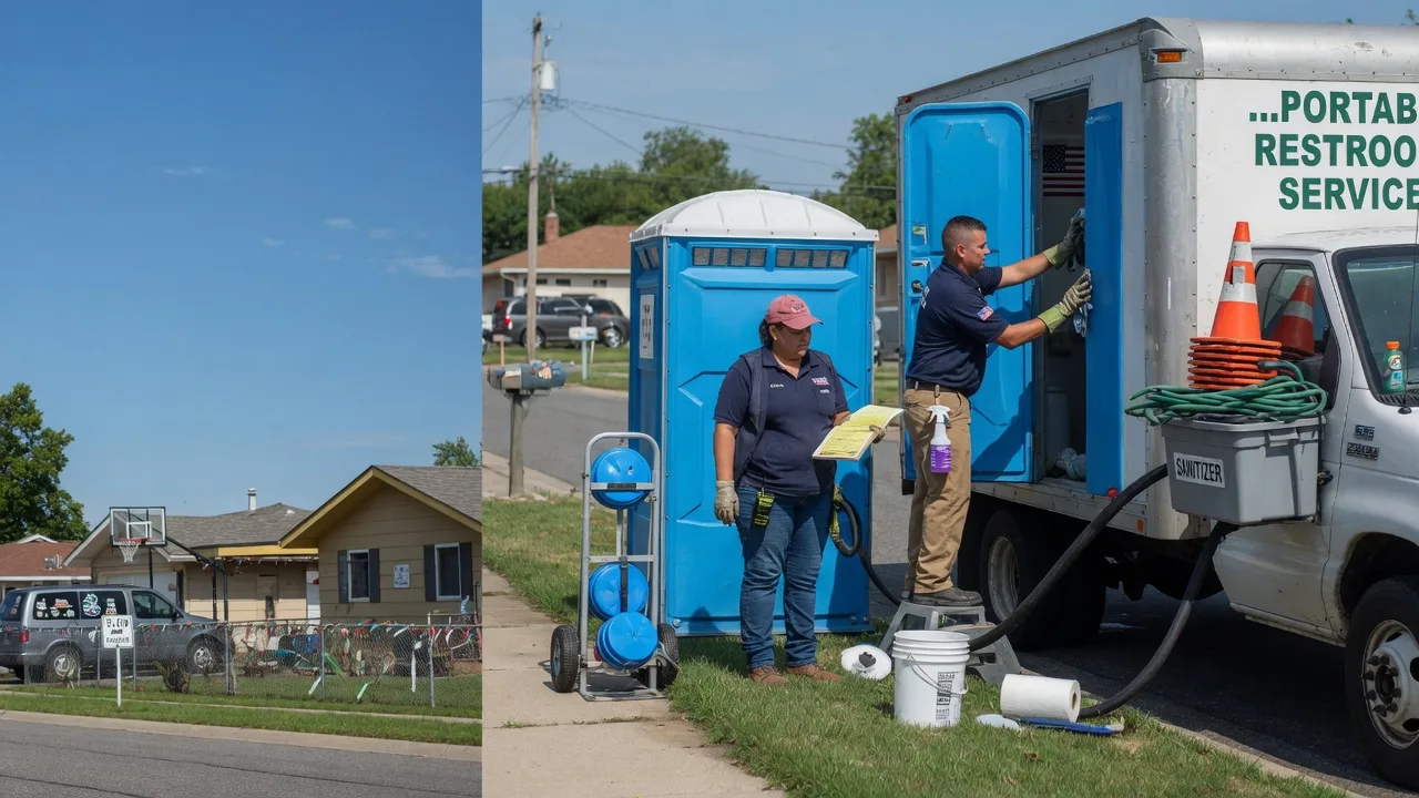 Portable Toilet Rental in Plano, IL near me